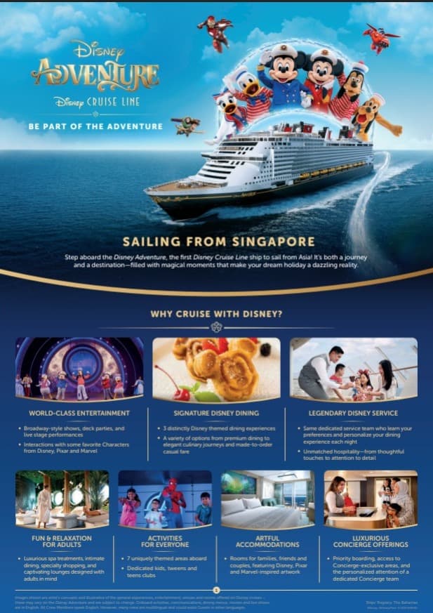 Be Part of the Adventure – Sailing from Singapore 
